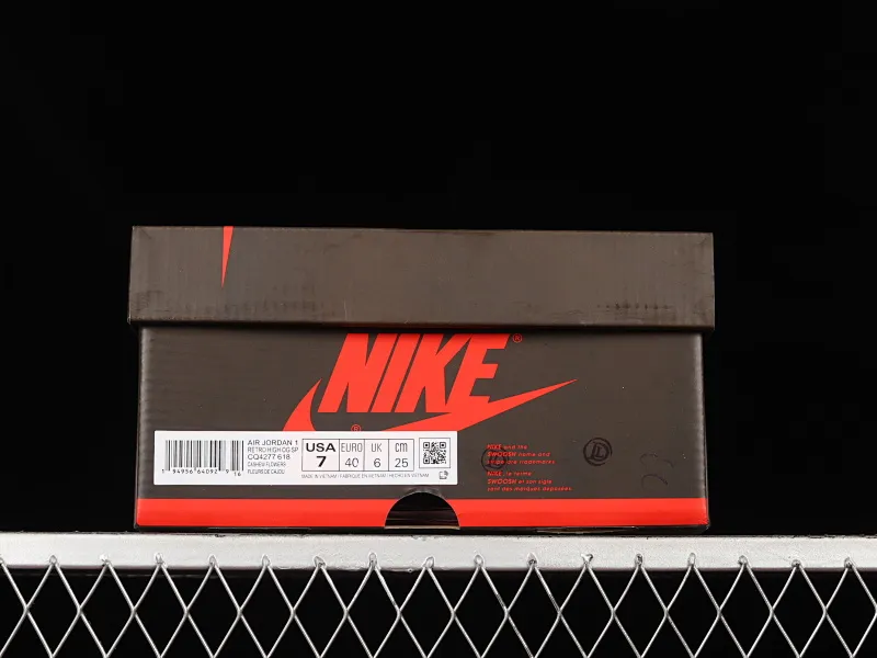 All categories Air Jordan Jordan series basketball shoes Air Jordan 1 Low Travis Scott x Jordan 1 Low AJ 1 OG Barb Anti-Hook Ghostface Low CQ4277-618